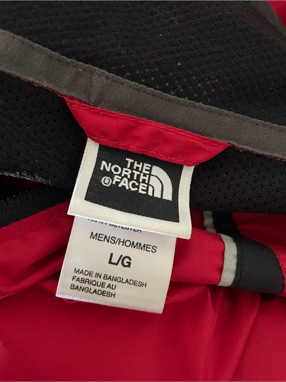 Y2K Vintage North Face Stow Windbreaker Jacket Red Mens Size Large - Picture 8 of 8